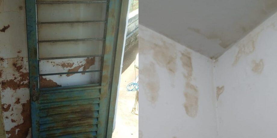 Fotos da situação da unidade em Dourados.