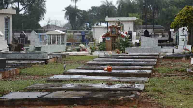 Estão marcados cinco sepultamentos para serem realizados ao longo desta quarta-feira (9)