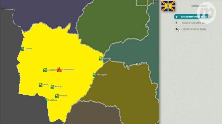 Site Localingua mostra diferentes sotaques falados em MS