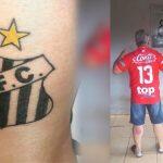 Tatuagens que eternizam carinho por times do MS.