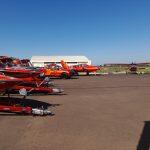 Corpo de Bombeiros tem duas aeronaves de combate a incêndios