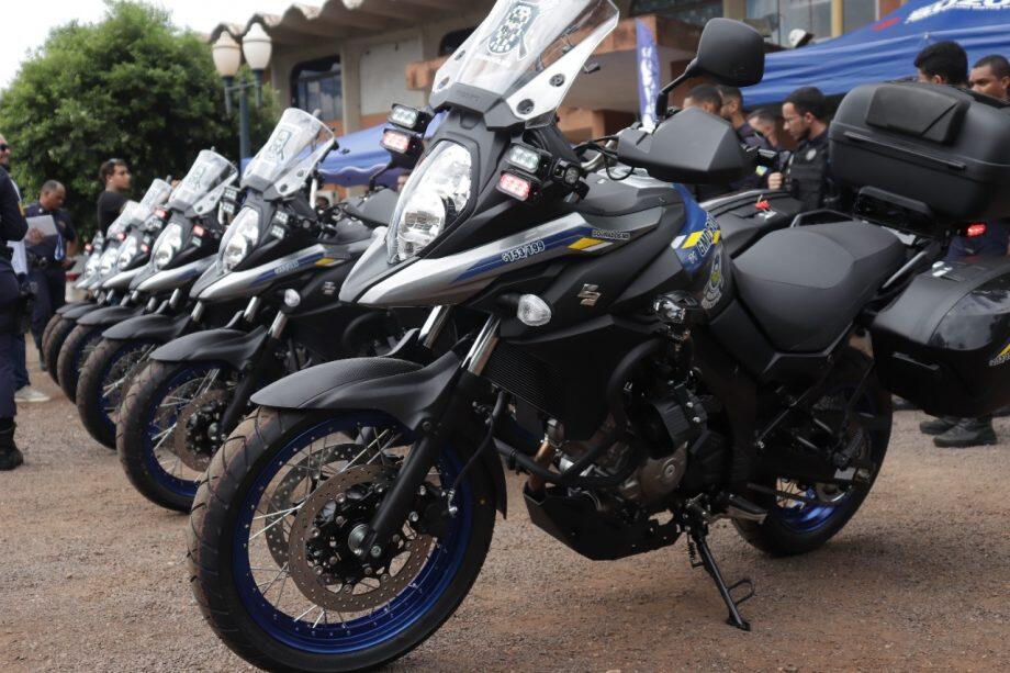 Motos foram compradas com recursos do município