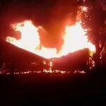 Casa de reza de aldeia em Douradina foi incendiada no final do ano passado