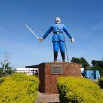 Estátua de Antônio João Ribeiro herói da Guerra do Paraguai