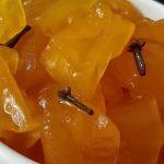 Doce de mamão em pedaços