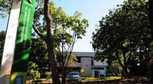 Prédio da Seinfra, localizado no Parque dos Poderes, em Campo Grande