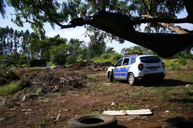 Área de desocupação no Parque do Sol