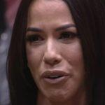 Larissa na noite de sua eliminação