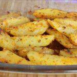 Batata rústica temperada