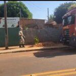 No local onde a onça entrou também funciona uma tapeçaria