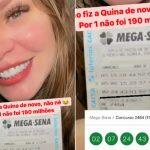 Ex-BBB quase acertou prêmio de R$ 190 milhões.