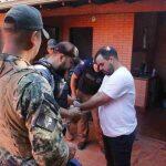 Diego foi preso por agentes da Senad
