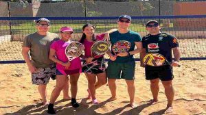 Michel Teló no beach tennis