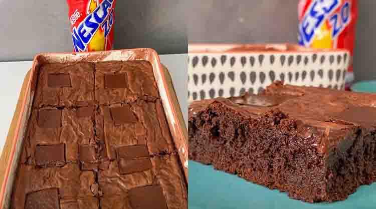 brownie de Nescau