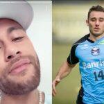 neymar e fábio aurélio