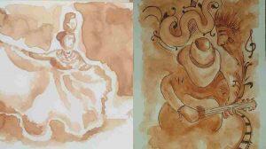 Pinturas em Aquarela Ruan Pina Quevedo
