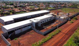 Sede do DOF em construção em Dourados