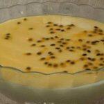 Mousse de Maracuja com Licor