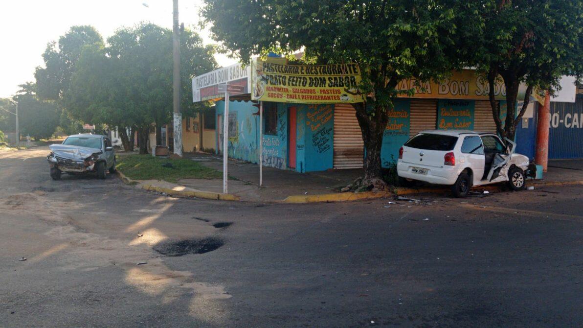 Colisão entre veículos ocorreu em Anastácio
