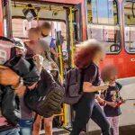uso de máscara, ônibus