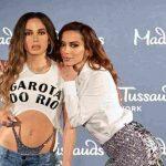 Anitta e estátua de cera