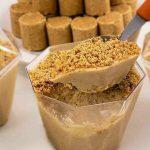 Mousse de paçoquinha