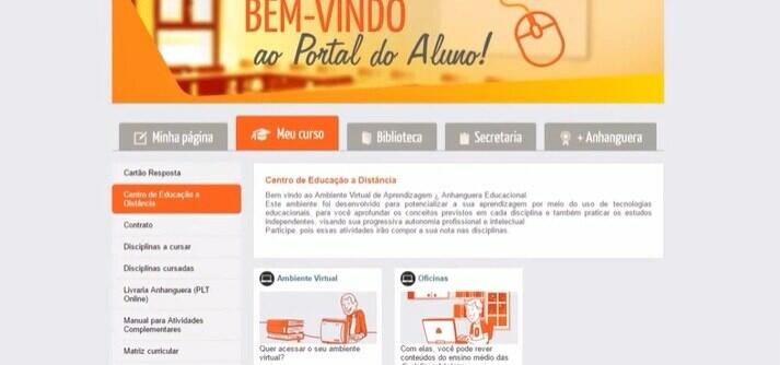 ambiente virtual AVA indenização