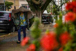 chuva na região central
