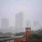 Manhã com frente fria