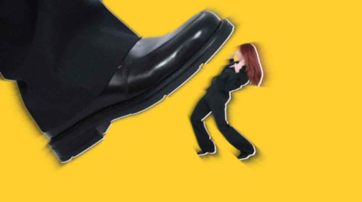 Chefe deixou claro que está irritado com pisada de bola de colega (Ilustração, Web)