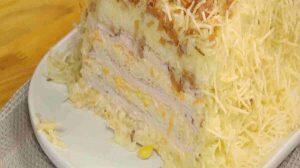 torta de pão de forma