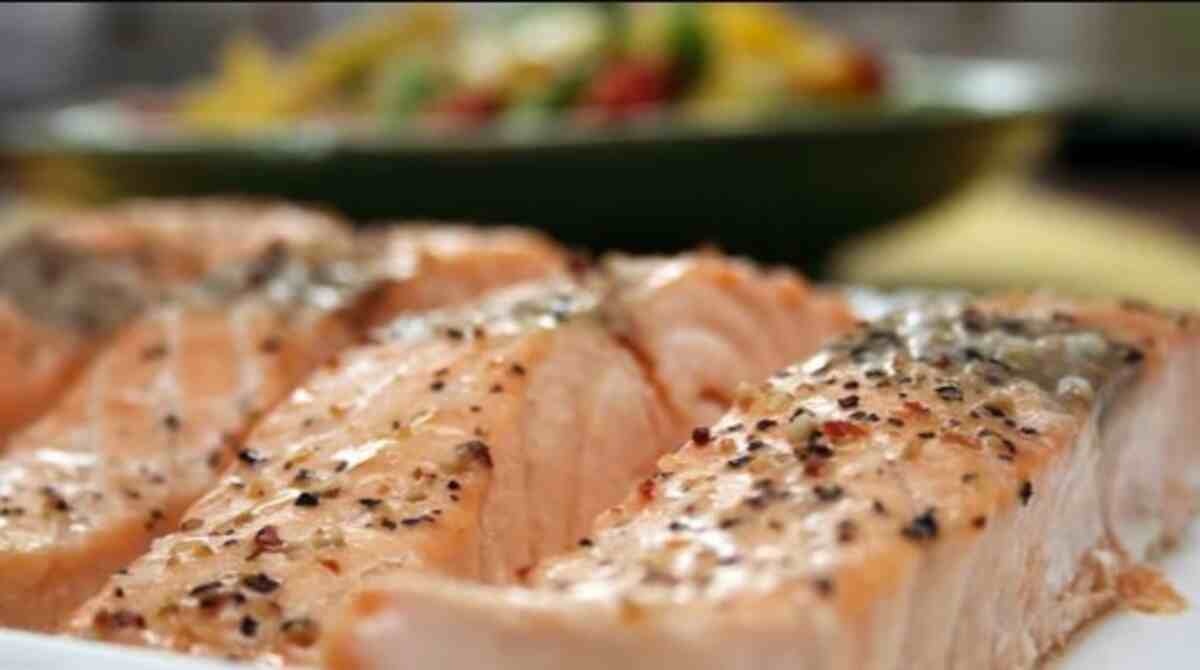 Filé de salmão ao forno