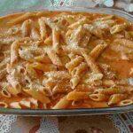 Macarrão com calabresa