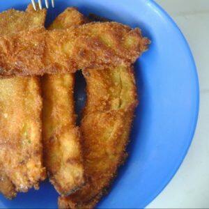 Bife de casca de banana
