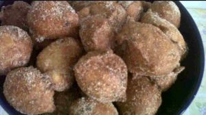 bolinho de chuva com banana