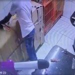 Imagens de câmera de segurança registraram ação de funcionário. Foto: Migalhas/Reprodução