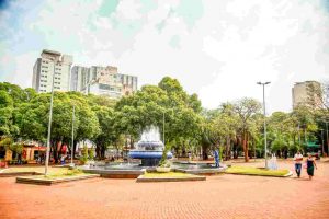 Campo Grande, Praça Ary Coelho, história da praça Ary Coelho