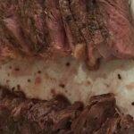 Churrasco de fritadeira elétrica