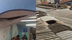 Unidade destelhada
