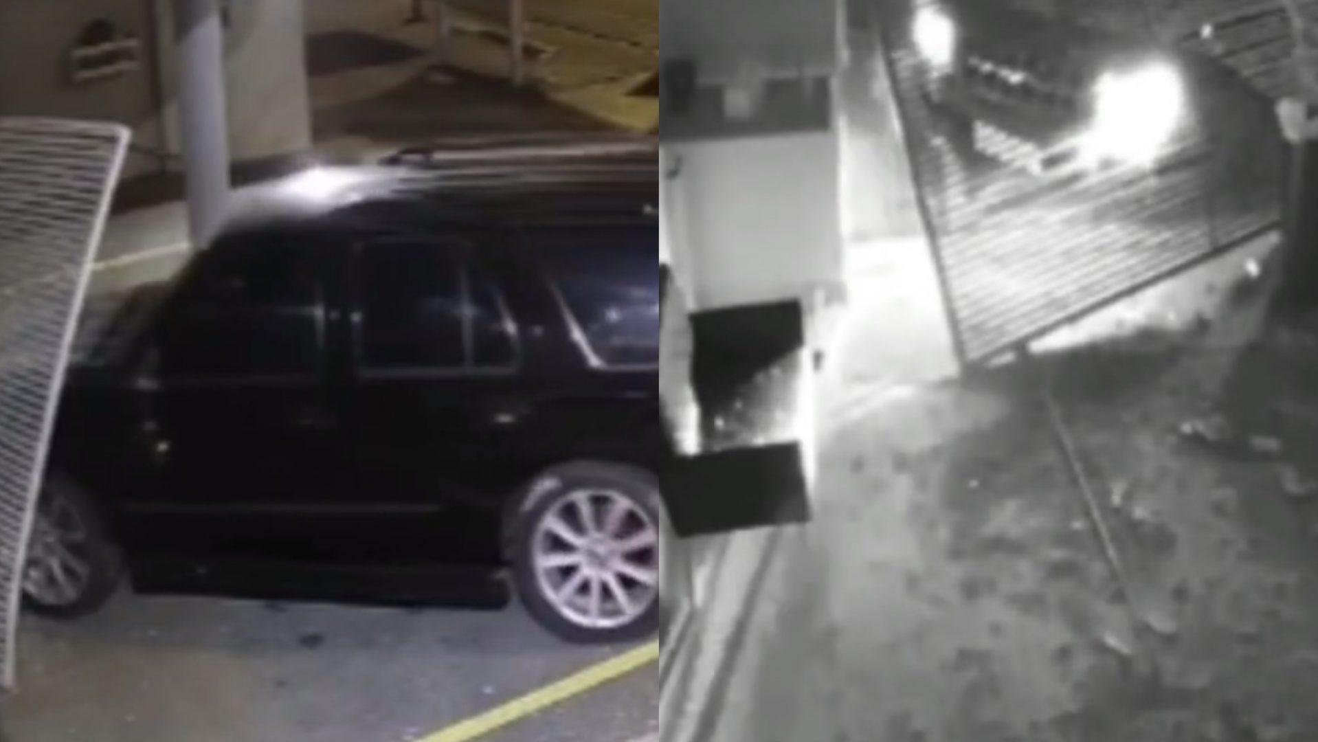 carro invade