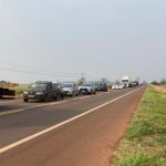 congestionamento acidente br-060