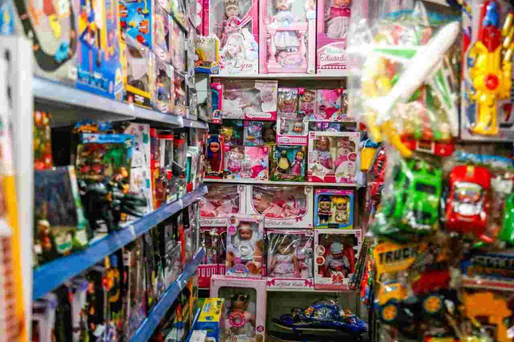Dia das crianças, brinquedos