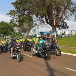 Carreata fecha principal avenida de Campo Grande em ato de apoio a Bolsonaro no 7 de setembro