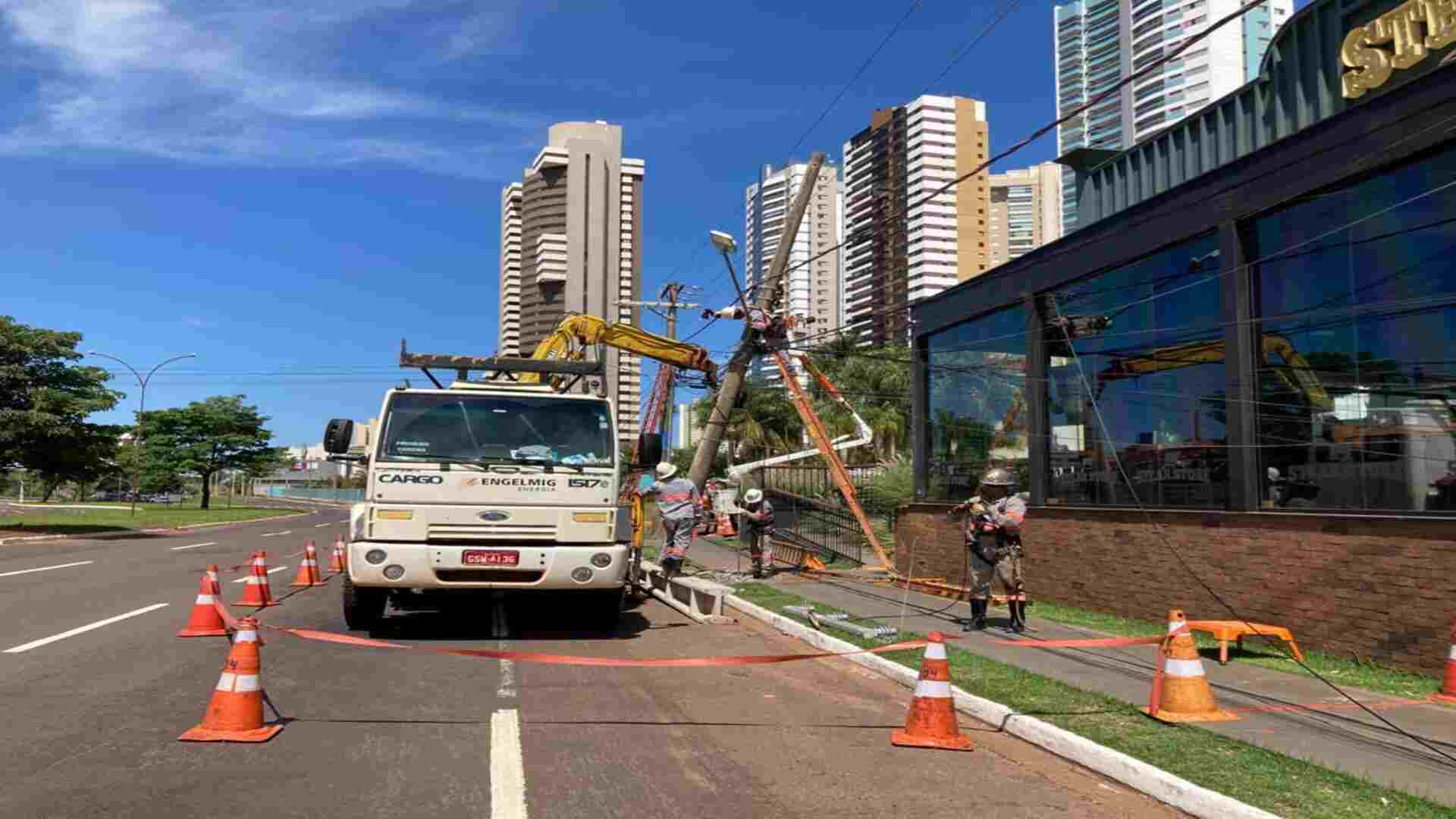 Acidente na Via Parque