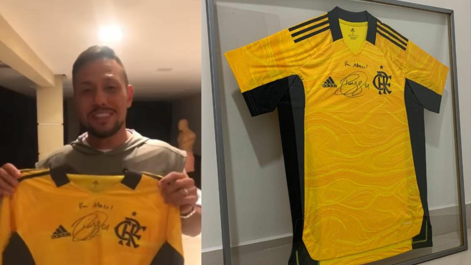 flamengo camisa leilão
