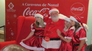 Papai Noel da Caravana Coca Cola