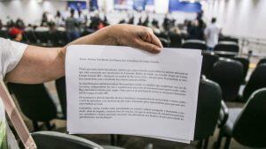 documento em pauta