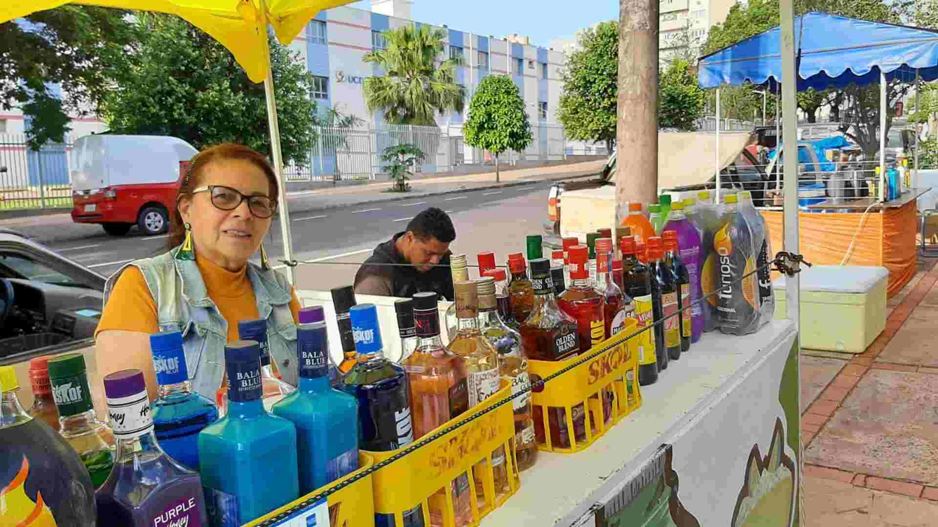 Nilda é vendedora ambulante há 20 anos