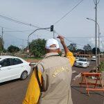 transito interdições campo grande