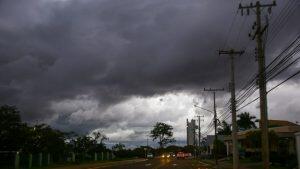 céu nublado